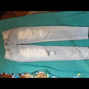 Super light washed jeans